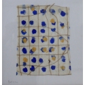Composition bleu & jaune I
