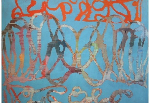 Orange sous bleus