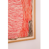 Possible sur papier - rose & rouge