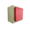 619 - Untitled, in red