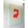 Enigma series, red, off white