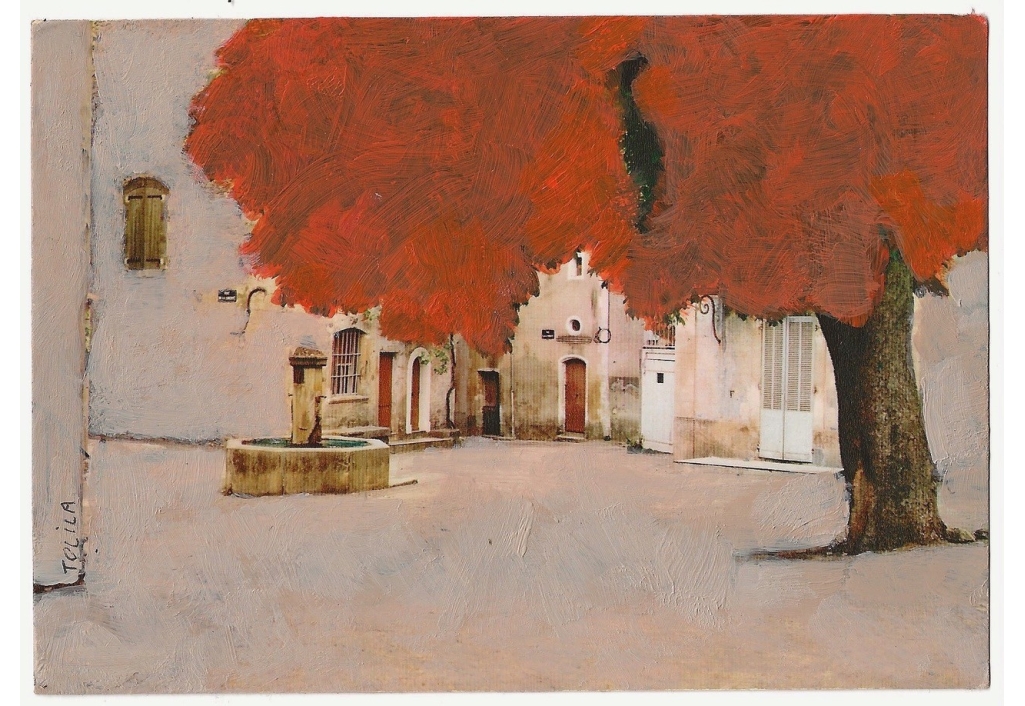 Céreste, vielle place 2