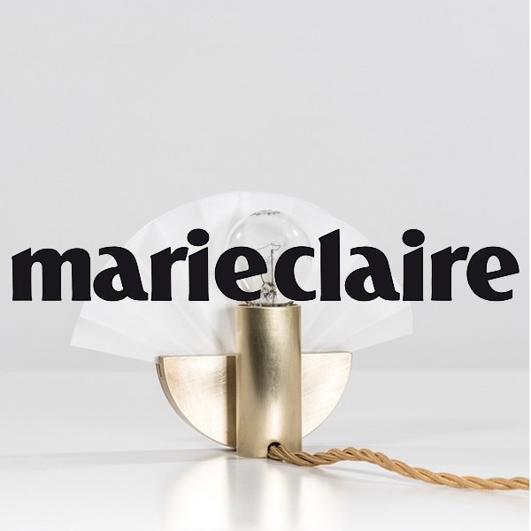 Des Lampes dans le Marie Claire