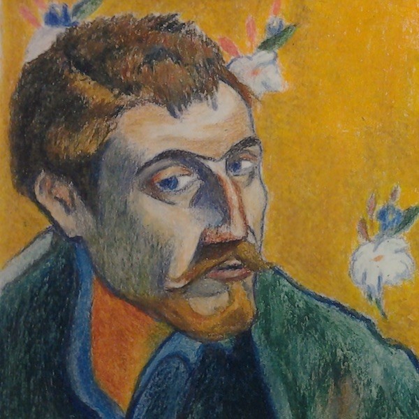 Femme à l’éventail by Paul Gauguin