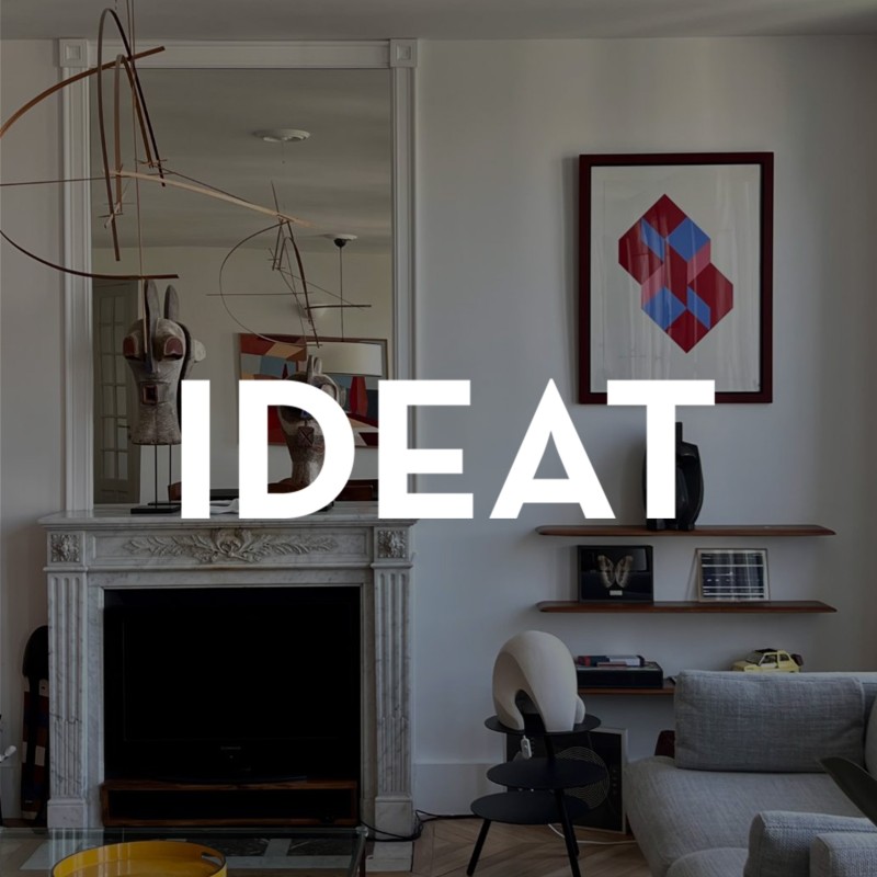 IDEAT " Visite privée chez Laure Baulme, fondatrice de Pigalle Matignon"