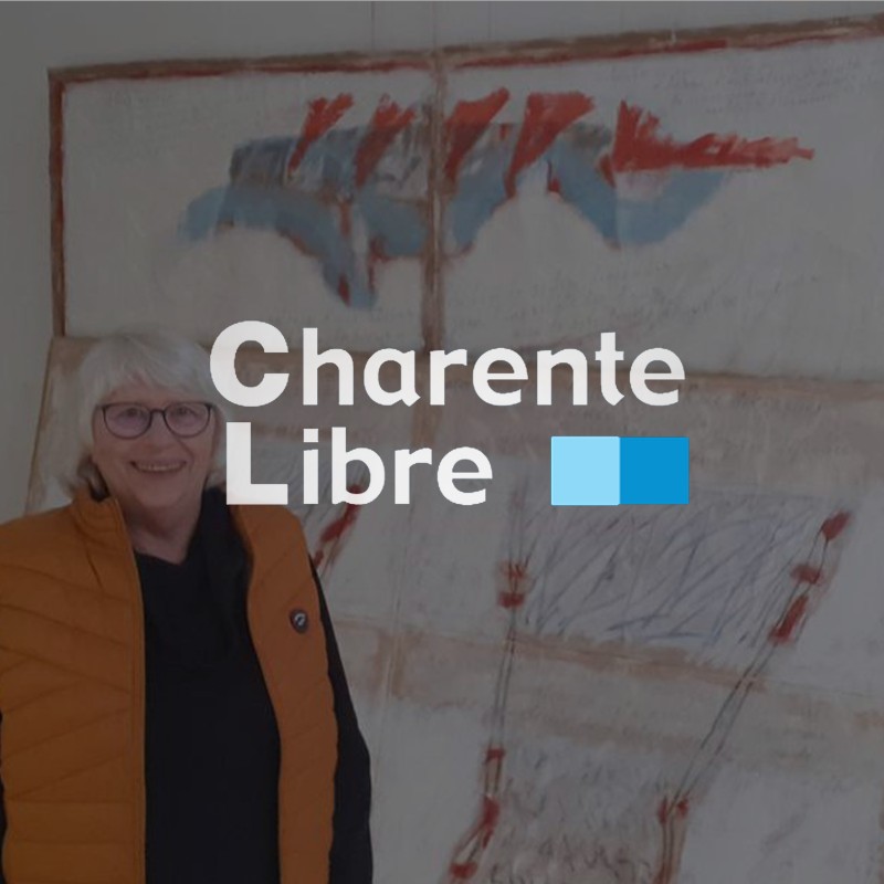 Charente Libre - "AUNAC-SUR-CHARENTE: FROM CHENOMMET TO NEW YORK, ANNE MOREAU'S PAINTINGS CROSS THE ATLANTIC"