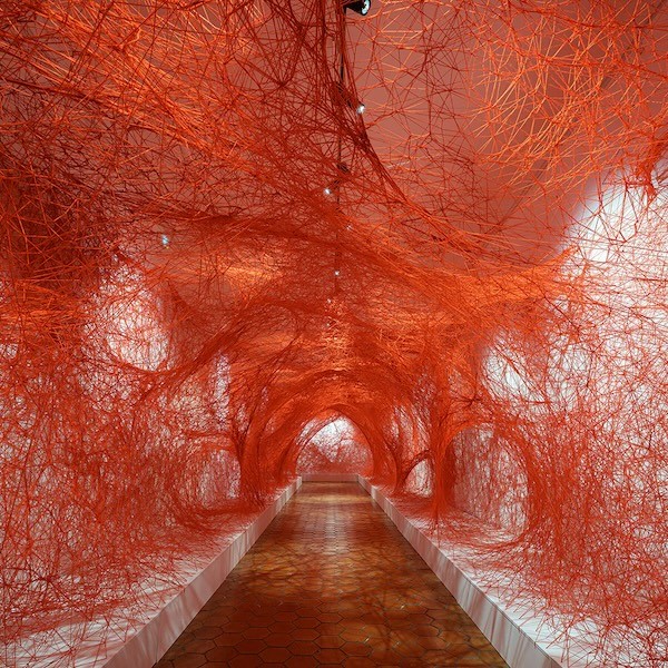 BEYOND CONSCIOUNESS by Chiharu Shiota