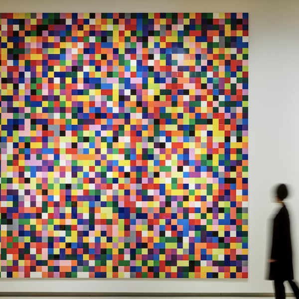Gerhard Richter at the Louis Vuitton Foundation